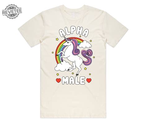 Alpha Male T Shirt Tee Top Funny Meme Unicorn T Unisex Joke Prank Fathers Day Stag Do Unique