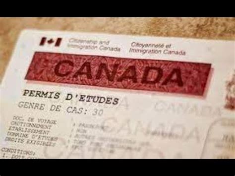 Guide Pour Pr Senter Une Demande De Permis D Tudes Au Canada Youtube