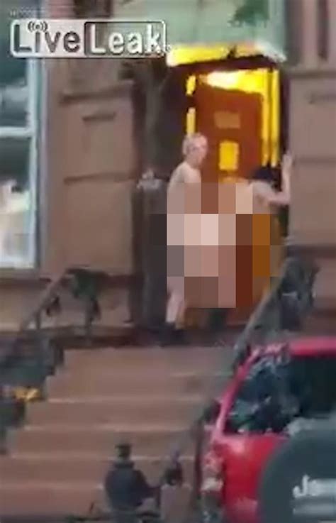 Randy Couple Caught Having Sex In Broad Daylight On Front Step Of Their New York Home The Sun