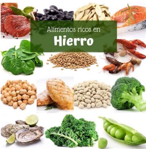 Alimentos Ricos En Hierro