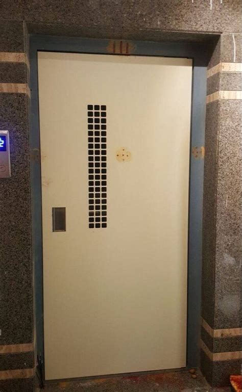 Manual Swing Door Passenger Lift Without Machine Room Maximum Speed