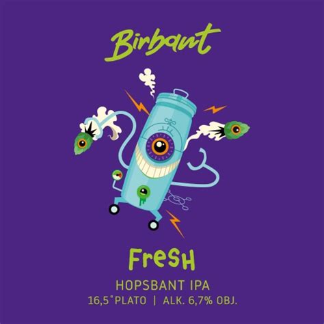 Hopsbant Fresh IPA Browar Birbant Untappd