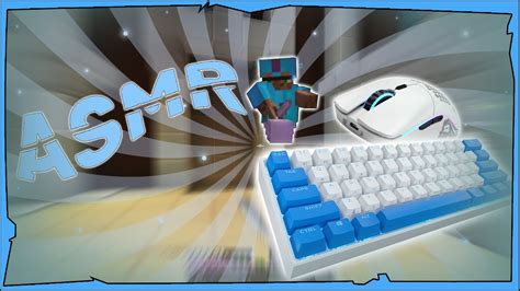 240 FPS Smooth Keyboard Mouse Sounds ASMR W Lofi Hypixel Bedwars