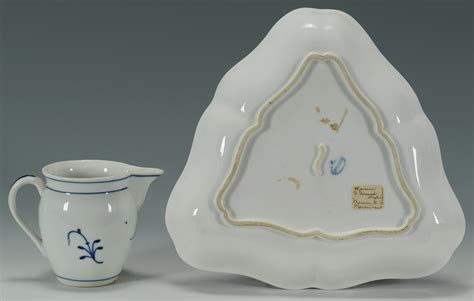 Lot Meissen Blue Onion Porcelain Items Other Case Auctions