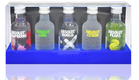 Kit Miniatura Absolut Sabores X Ml Na Casa Da Bebida