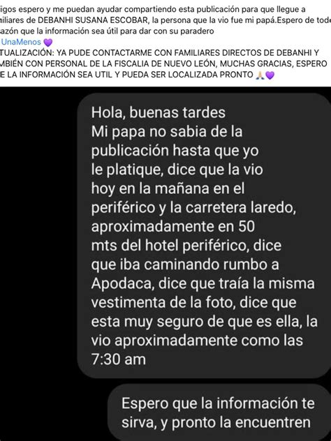 Nuevas Pistas Del Caso Debanhi Captaron Las Cámaras De Un Hotel Papá Declaró “creemos Que Está