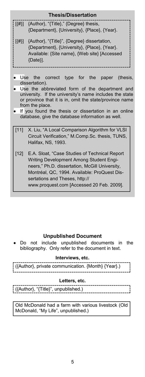 Ieee Citation Style Guide Panduan Pengutipan Ieee Pdf