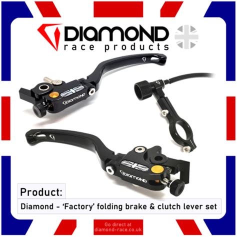 Diamond Folding Brake Clutch Lever Set MV Agusta F4 RR RC