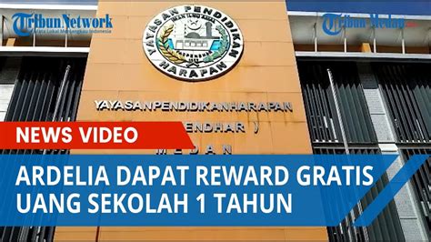 Ardelia Muthia Zahwa Dapat Reward Gratis Uang Sekolah 1 Tahun Dari SMA