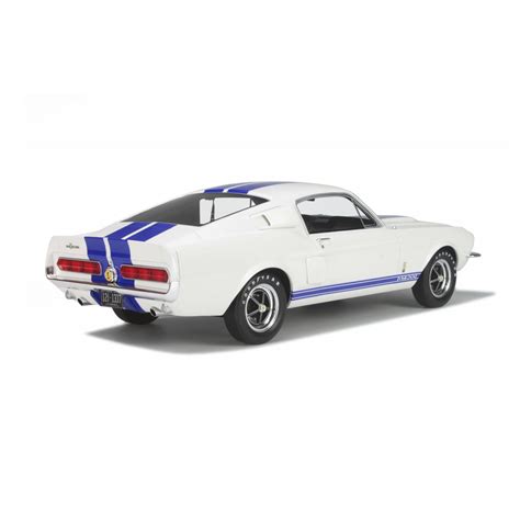 Shelby GT500 Wimbledon White and Blue stripes 1967