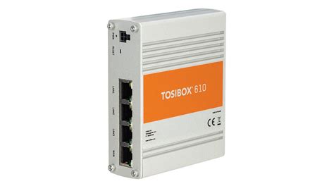 TOSIBOX Lock 610 Tosibox VPN Router RJ45 Ports 4 1Gbps Distrelec