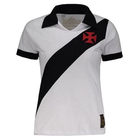 Camisa Polo Do Vasco Braziline Paris Feminina Centauro