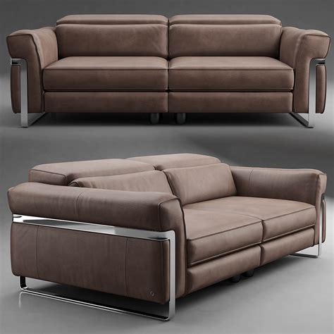 Natuzzi Fidelio Sofa 3D Modell Herunterladen 11931 Zeelproject