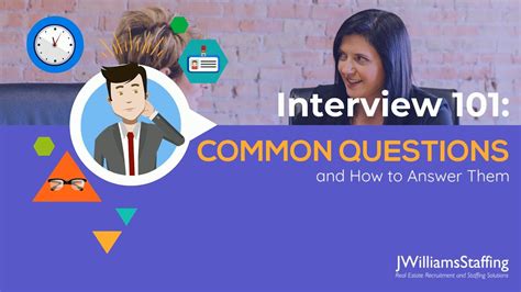 Interview 101 Common Interview Questions And How To Answer Them Youtube