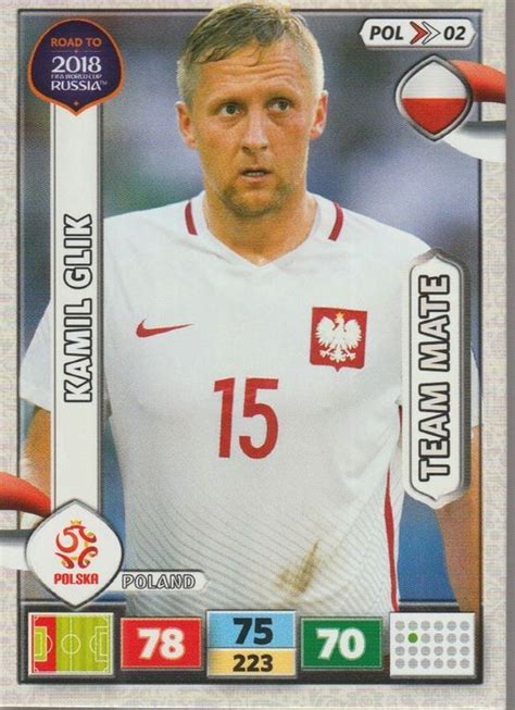 ROAD TO RUSSIA 2018 Panini Adrenalyn XL Card Team Mate GLIK Kaufen