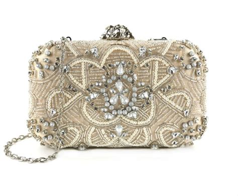 CB151 Handmade Beaded Bridal Clutch Bags 2colors Bridal Clutch