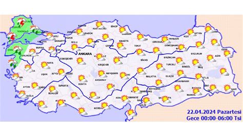 Nisan Yurt Geneli Hava Durumu S Cakl Klar Y Kseliyor Mu