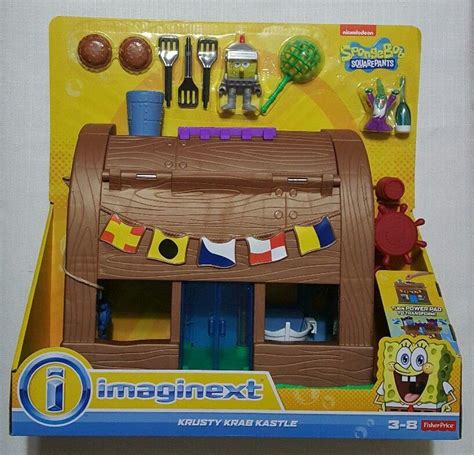 Imaginext Spongebob Krusty Krab Kastle Playset Fisher Price