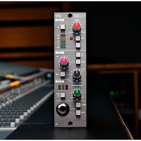 Solid State Logic Ssl Six Ch Channel Strip Composants Modules