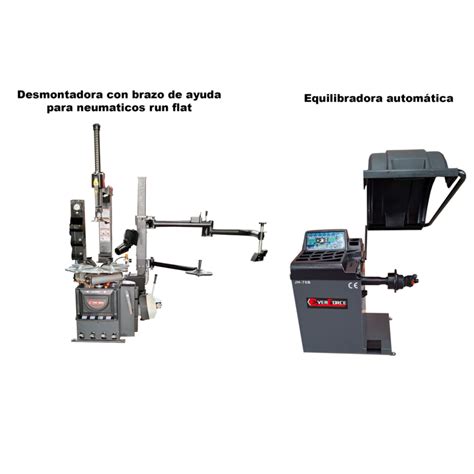 Pack Taller 10124 Desmontadora Automatica Con Triple Brazo De Ayuda Y