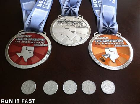 The Showdown Half Marathon Medal (2012) - Run It Fast®Run It Fast®