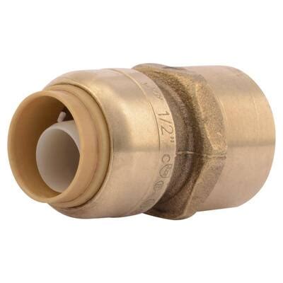 Sharkbite In Brass Push To Connect X Female Pipe Thread Adapter