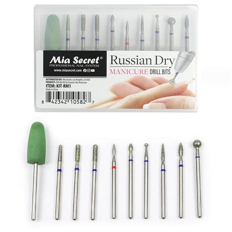 Secret Professional Russian Dry Manicure Drill Bit Set Beauty Hiddens