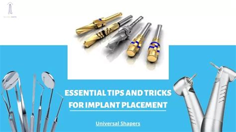 Ppt Essential Tips And Tricks For Implant Placement Powerpoint Presentation Id11475698