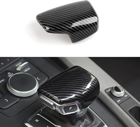 Amazon BRMYL Car Gear Shift Knobs Cover Decals For Audi A4 A5 Q5