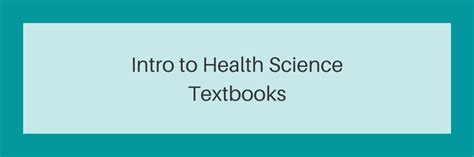 Intro To Health Science Curriculum What Solution Is Best For Me