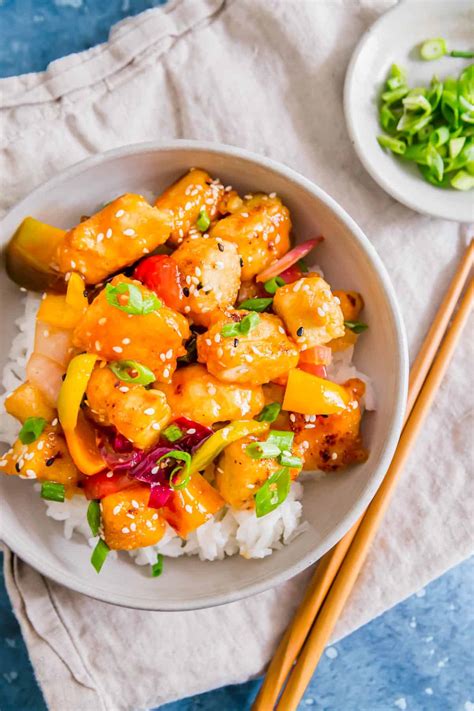 Sweet And Sour Tofu A Quick Sweet Sour Tofu Recipe