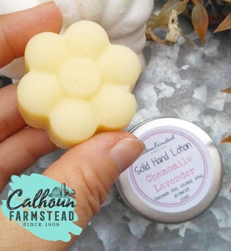 Solid Hand Lotion Beeswax Lotion Pocket Sized Calhoun Farm