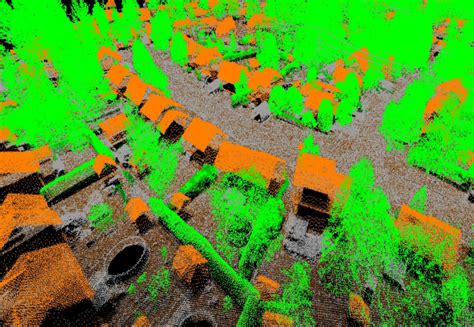 Nuage De Points Lidar Position 3d Xeos Imagerie