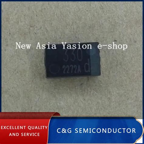 10pcs SMD Tantalum Polymer Capacitors Polymer Capacitance EEF CX0D331R