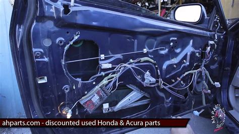 How To Replace Honda Accord Quarter Window Passenger Ri