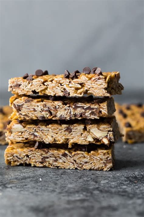 Chewy Peanut Butter Granola Bars No Bake Artofit