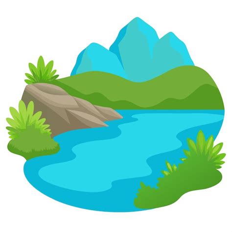 A Lake Water Vectors And Illustrations For Free Download