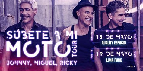 Súbete a mi moto world tour Llega un gran show de la mano de tres