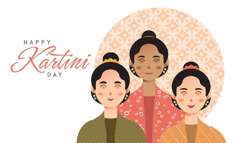 Happy Kartini Day Celebration 28116702 Vector Art at Vecteezy