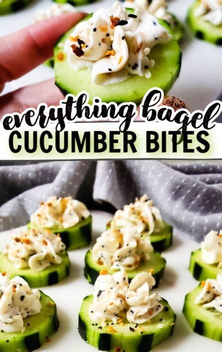 Everything Bagel Cucumber Bites Artofit