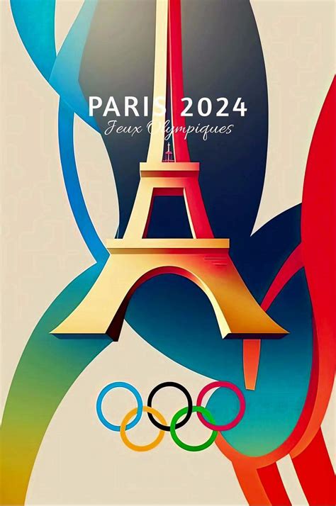 Paris 2025 Olympics Official Poster Lila Everly