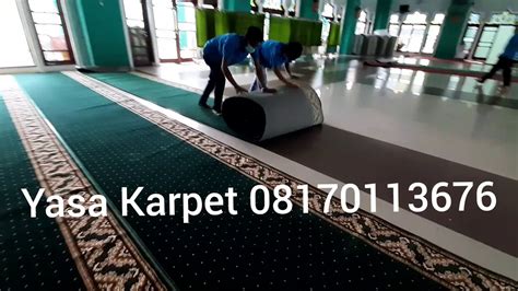 Pasang Karpet Masjid Murah Distributor Karpet Kantor Karpet Masjid