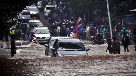 Faktor Penyebab Banjir Jakarta Versi BNPB Okezone News