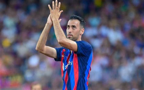 Sergio Busquets Anuncia Que Deja El Barcelona A Finales De Temporada