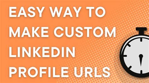 How To Create A Custom Linkedin Url For Your Profile 2022 Youtube