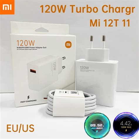 Xiaomi 120w carregador rápido original mi carregador adaptador turbo