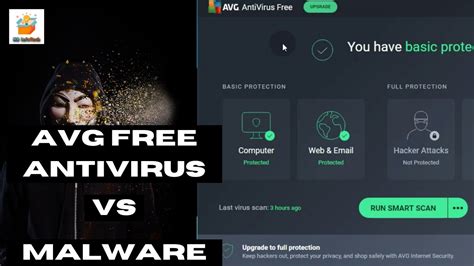 AVG Free Antivirus Vs Malware Test Antivirus Review Pros Cons