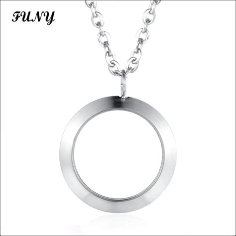 Funy Einfache Silber Edelstahl Anh Nger Halsketten F R Unisex Geschenk