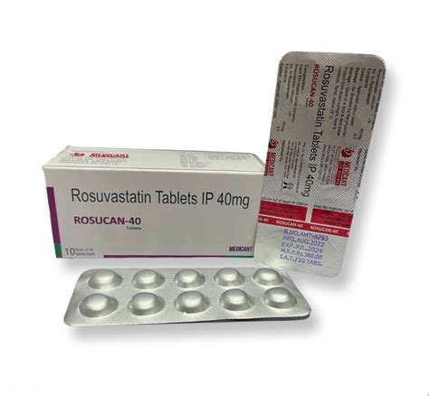 Rosuvastatin Tablets Ip Mg Rouscan At Rs Box Rosuvastatin