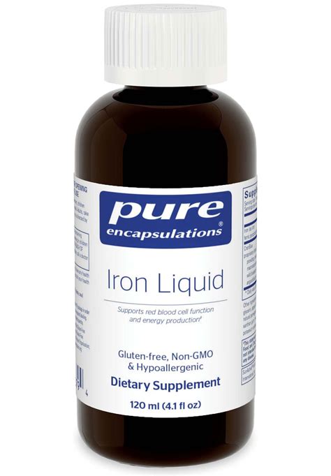 Pure Encapsulations Iron Liquid